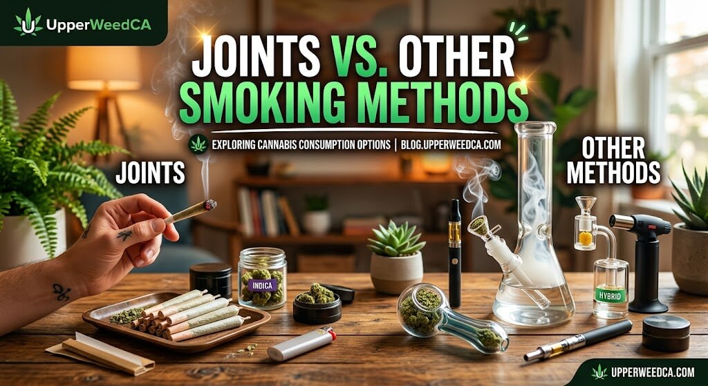 Joints vs. Other Smoking Methods | Uper Weed