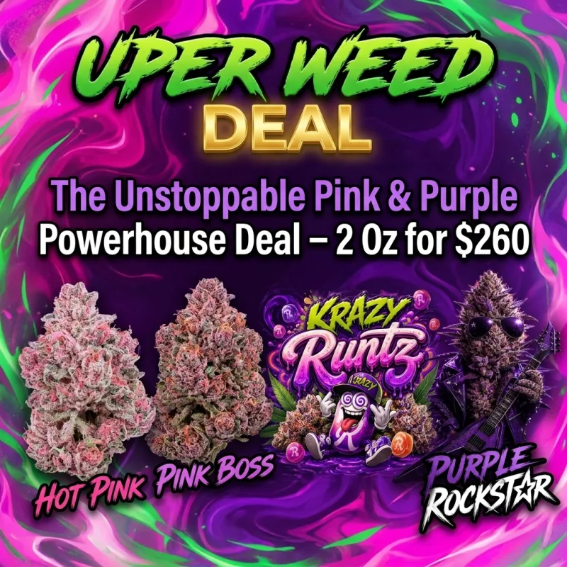 The Unstoppable Pink & Purple Powerhouse Deal – 2 Oz for $260