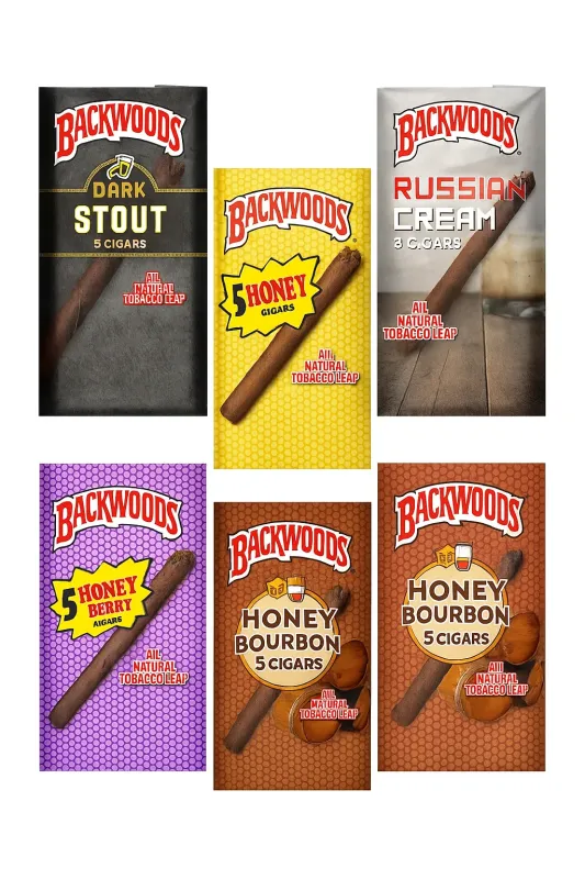 Backwoods Flavoured Cigars - Natural Leaf Wraps in Multiple Varieties photo 2