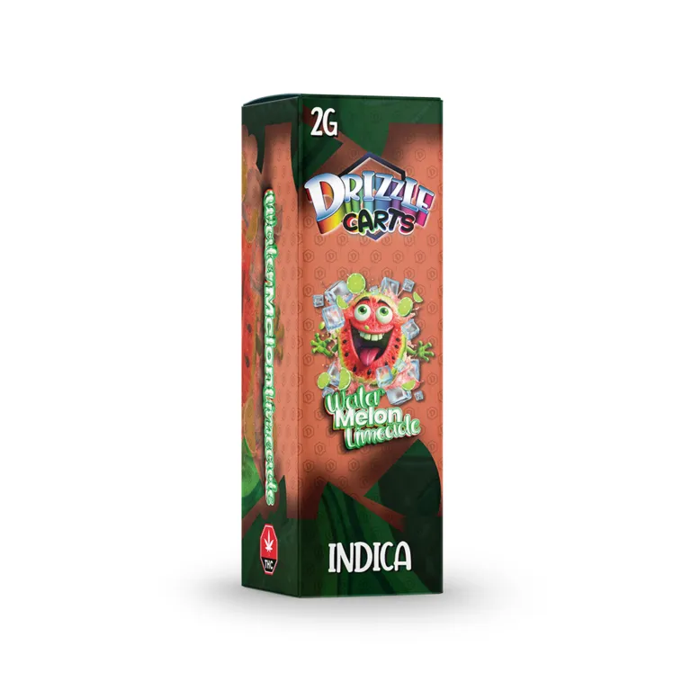 Drizzle 2g Vape Cartridges - Watermelon Limeade