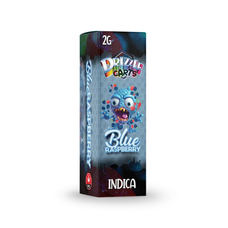 Drizzle 2g Vape Cartridges - Blue Raspberry