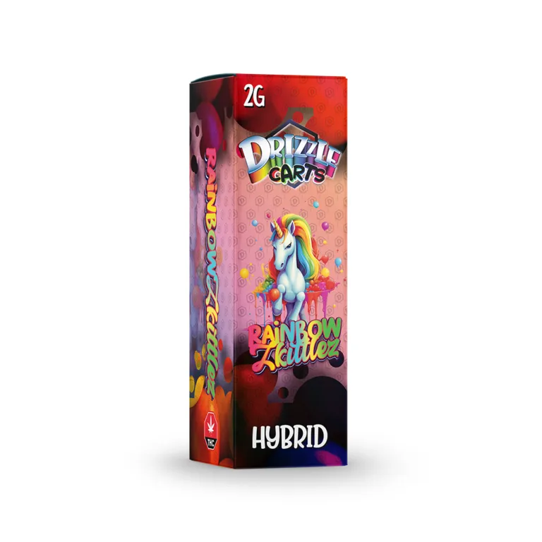 Drizzle 2g Vape Cartridges - Rainbow Zkittlez