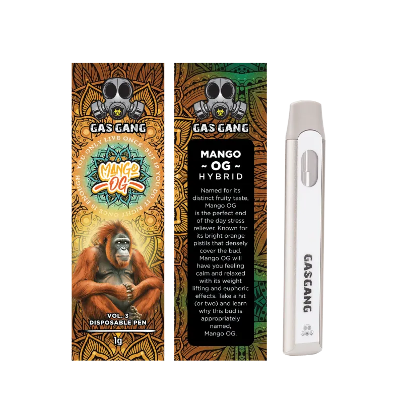 Orange POP Gas Gang 1g THC Vape photo 31