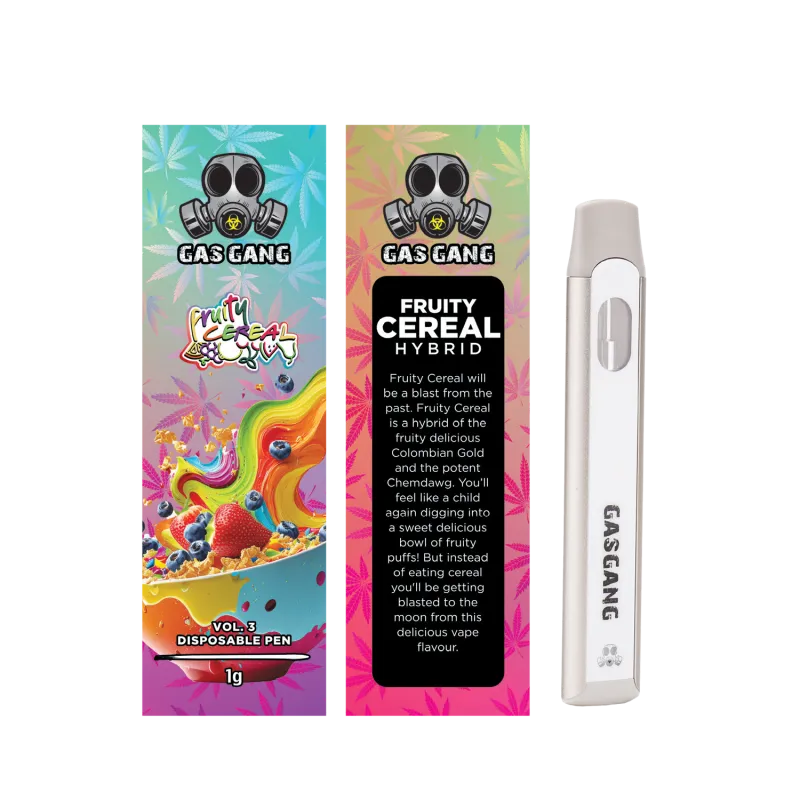 Fruit Burst Gas Gang 1g THC Vape Pen photo 2